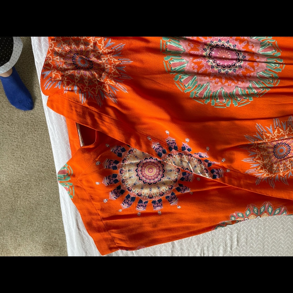 Anthropologie summer dress with pockets